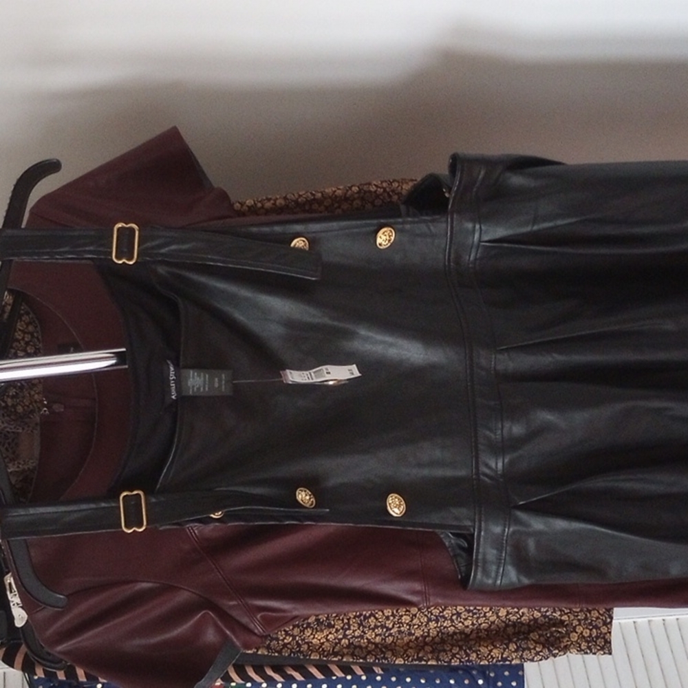 Leather Dress jumpsuit